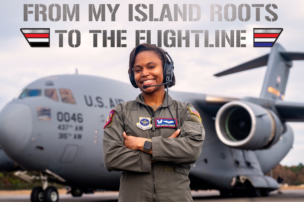 C-17 loadmaster at work