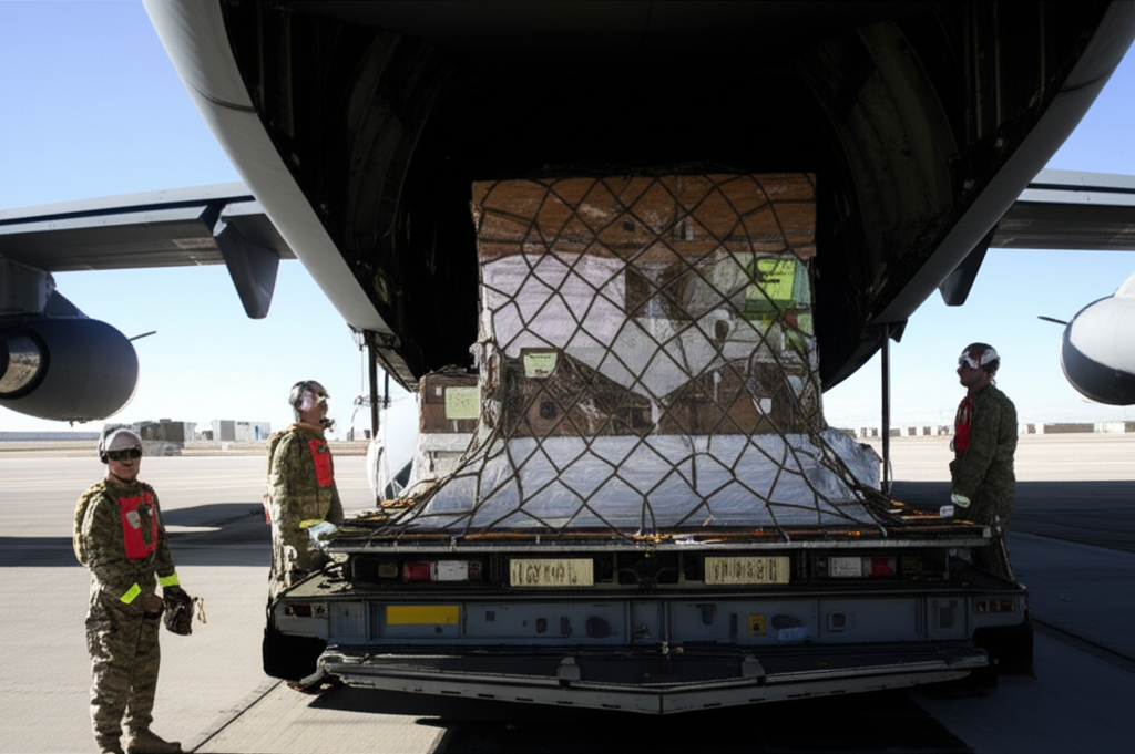 C-17 Globemaster III cargo loading
