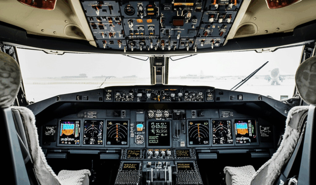 Inside the C-17 Cockpit