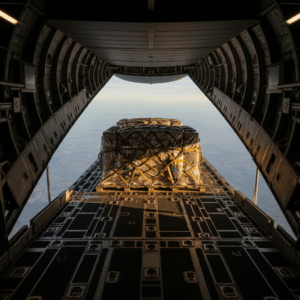 C-17 Airdrop Operations How Cargo and Troops Exit at 25,000 Feet