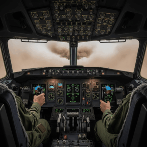 How C-17 Pilots Navigate Degraded Visual Environments
