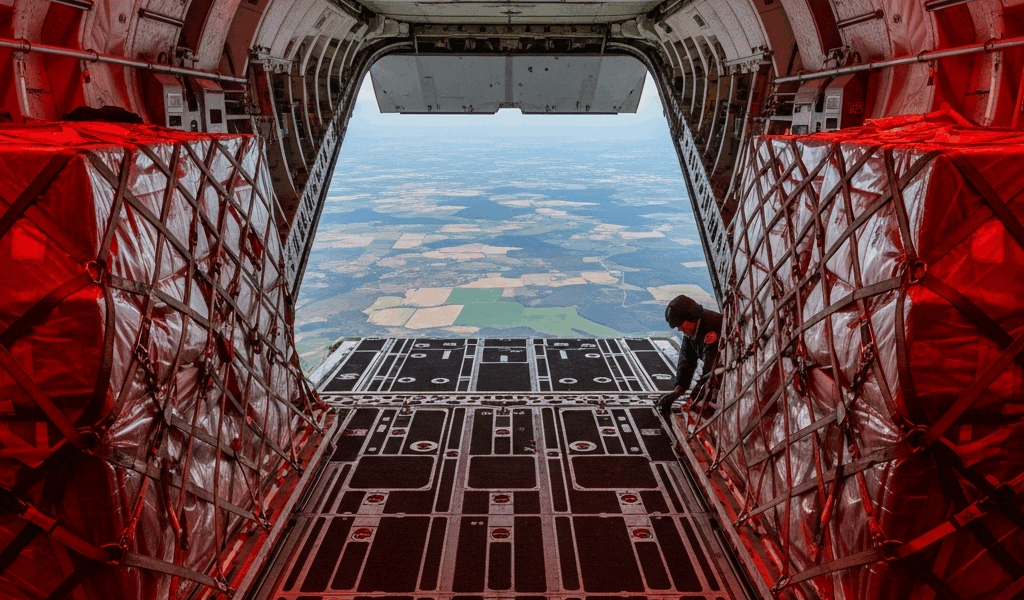 How C-17 Pilots Manage Cargo Airdrop Missions